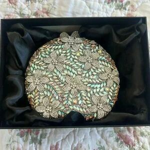 Swarovski crystal evening bag